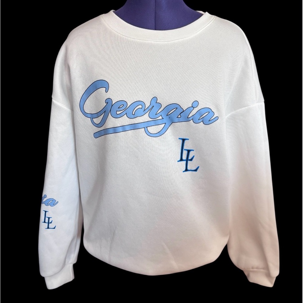 SHEIN Georgia Sweatshirt Women’s Large NEW